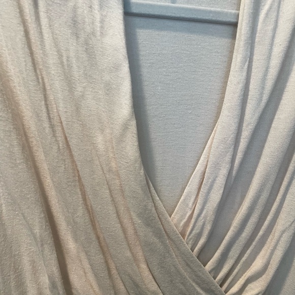 H&M cream colored dress, size large - Picture 2 of 4